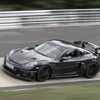 ポルシェ ケイマン GT4 RS 開発車両（動画スクリーンショット）