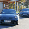 ポルシェ 911 GT3 次期型と718ケイマン GT4 RS プロトタイプ（スクープ写真）