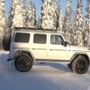 メルセデスベンツ　G500/G550 4x4スクエアード 次期型プロトタイプ　スクープ写真