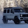 メルセデスベンツ　G500/G550 4x4スクエアード 次期型プロトタイプ　スクープ写真