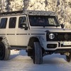 メルセデスベンツ　G500/G550 4x4スクエアード 次期型プロトタイプ　スクープ写真