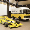 ルノーのタイプフェイス、1978年~。F1マシンは更新前。