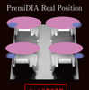 『PremiDIA Real Position』の効果のイメージ。