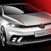 VW ポロGTI 改良新型、6月末にモデル発表予定…ティザースケッチ公表