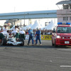 【MSジャパン08】ホンダF1デモ走行の大盤振る舞い