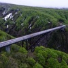 「UNLOCK ANY ROAD JAPAN」（青森県：城ヶ倉大橋）