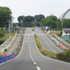 かしの森公園前～芳賀町工業団地管理センター前の間にあるアップダウン