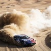 ポルシェの680馬力EVスポーツ、ドリフトをドローンで撮る…気温差60度の砂漠と雪上