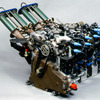 R26B型4ローター・ロータリーエンジン（1991年）。
