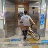 西武多摩川線サイクルトレイン（武蔵堺駅デモ）