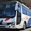 着席バスで使用する車両は高速バスタイプ（参考画像）