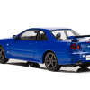 日産 スカイラインGT-R BNR34 VスペックII(ベイサイドブルー)