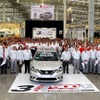 アグアスカリエンテス工場車両生産 累計50万台記念式典