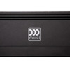 市販「4chパワーアンプ」の一例(モレル・MPS 4400)。