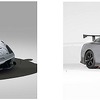 左：2009 ランボルギーニ ガヤルド スーパートロフェオ/右：2015 日産 GT-R ニスモNアタックパッケージAキット