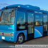 自動運転システムを搭載した小型バス