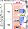A街区の再開発位置