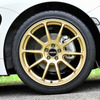 【RAYS HOMRA HYUGA HP10 GOLD EDITION】推奨サイズ：18×8.0J Inset45 5H-100／カラー：ゴールド／タイヤサイズ：225/40R18
