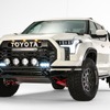 トヨタ タンドラ 新型が砂漠レースのサポートカーに、437馬力ハイブリッド…SEMA 2021