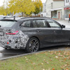 BMW 3シリーズツーリング 改良新型プロトタイプ（スクープ写真）