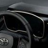 トヨタ カローラ 特別仕様車 スパークリングゴールド塗装（メータークラスター）