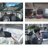 新たな提供価値。上段左から：360度撮影機能、駐車監視機能、下段左から：常時通報機能、車外持ち出し機能