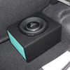 「ユニットサブウーファー」を搭載したオーディオカーの一例(製作ショップ:パラダ<福井県>)。
