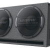 パワードサブウーファーの一例(カロッツェリア・TS-WX1220AH)。