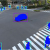 車および歩行者の交通状況測定の技術検証（イメージ）