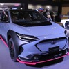 スバル ソルテラ にもさっそくSTIパーツ…東京オートサロン2022