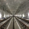東急新横浜線新綱島～日吉間の新綱島トンネルにおける施工状況。