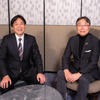 HERE Japan 高橋明宏 代表取締役社長（左）とジオテクノロジーズ 杉原博茂 代表取締役社長 CEO（右）