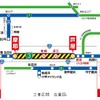 工事区間と位置図