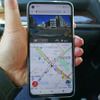 『ドライブコール』では接続した相手のスマホに車両の位置を示す地図とNP1で撮影している動画映像がリアルタイムで表示される。