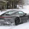 ポルシェ 911 改良新型プロトタイプ（スクープ写真）