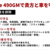 490度録画ドライブレコーダー「GoSafe 490GM」