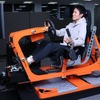 佐々木選手の「T3R Simulator」でのドライビング