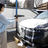 シャンプー洗車で汚れをしっかりと落としておく