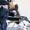 高圧の水道水で塗装を剥がすことが可能