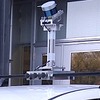 自動運転実証実験に使用する車両のライダー