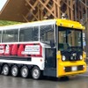 自動運転バス：eCOM-10（最高速度19km/h、乗客定員9名）