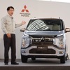 三菱eKクロスEVと三菱自動車の加藤社長