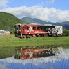 若桜鉄道の3代目「隼ラッピング列車」。