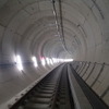 新綱島～日吉間にある綱島トンネルの工事状況。