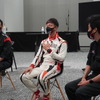 TOYOYA GAZOO Racingドライバーの石浦宏明選手（中央）