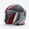 アプリリア純正オープンフェイスヘルメット発売、スポーティなグラフィックと赤い内装