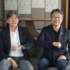 ジオテクノロジーズ 杉原博茂 代表取締役社長 CEO（右）とSUBARU Lab 柴田英司 所長（左）