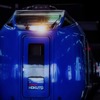 『スーパー北斗』時代のキハ281系900番台。試作車として登場したが健在。現在、側面のロゴは「FURICO281」になっているが、8月下旬頃からはキハ281-901をデビュー時の「HEAT281」に変更する。