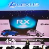 レクサスは新型RXを東南アジアで初めて発表した