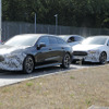 メルセデスベンツ CLA 改良新型プロトタイプ（スクープ写真）